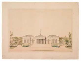 Fachada del Chateau de Neuilly